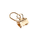 Sidecar Holiday Duo Set bundle with two patented hat clips in 14K gold and silver, featuring matching oval hinge clasps for hands-free hat carrying without bending or damage.